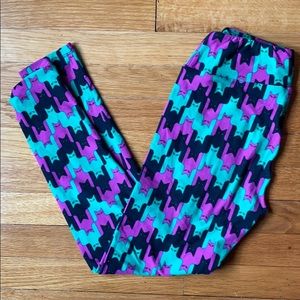 Halloween cat leggings